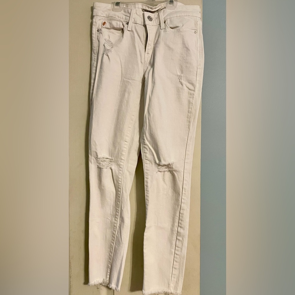 White Ripped Jeans